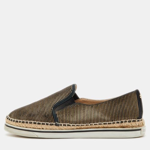 Gold Suede Dawn Espadrille Sneakers Size 38.5 - Jimmy Choo - Modalova