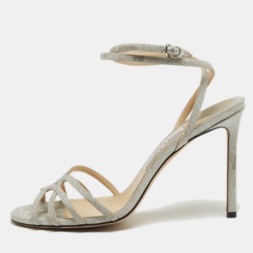 Glitter Mime Ankle Wrap Sandals Size 39.5 - Jimmy Choo - Modalova