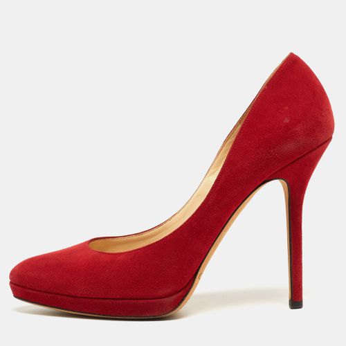 Suede Aimee Platform Pumps Size 38 - Jimmy Choo - Modalova