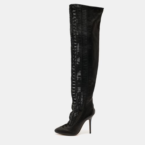 Leather Knee Length Boots Size 40 - Jimmy Choo - Modalova