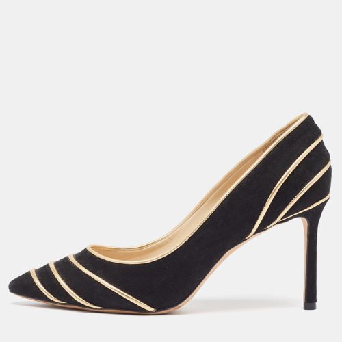 Gold Suede and Leather Romy Pumps Size 38 - Jimmy Choo - Modalova