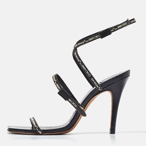 X Off-White Leather Jane Sandals Size 36 - Jimmy Choo - Modalova