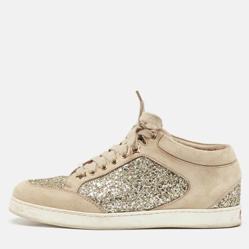 Glitter and Suede Miami Sneakers Size 36 - Jimmy Choo - Modalova