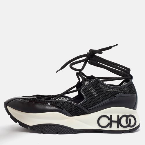 Leather and Mesh Sneakers Size 41 - Jimmy Choo - Modalova