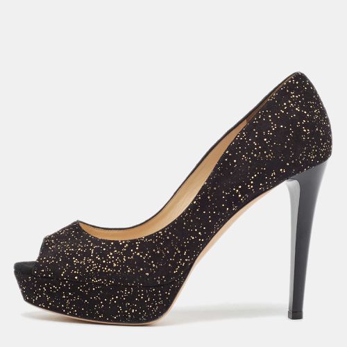 Suede Dahlia Peep Toe Pumps Size 39 - Jimmy Choo - Modalova