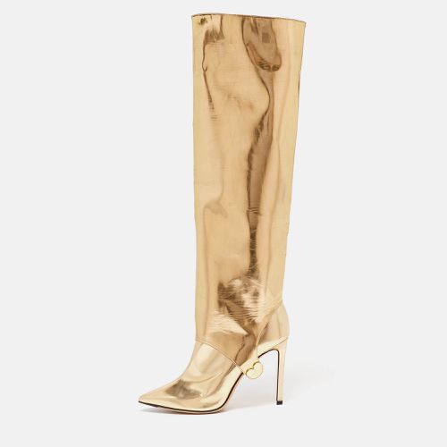 Patent Leather Knee Length Boots Size 37.5 - Jimmy Choo - Modalova