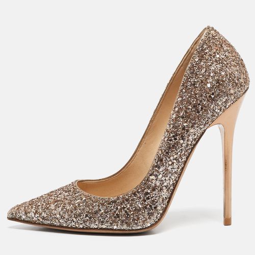 Rose Coarse Glitter Romy Pumps Size 36 - Jimmy Choo - Modalova