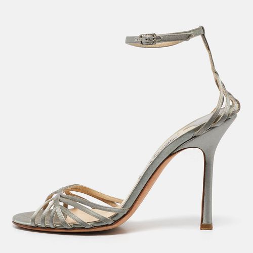 Satin Ankle Strap Sandals Size 39 - Jimmy Choo - Modalova