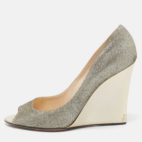 Glitter Baxen Wedge Pumps Size 39 - Jimmy Choo - Modalova