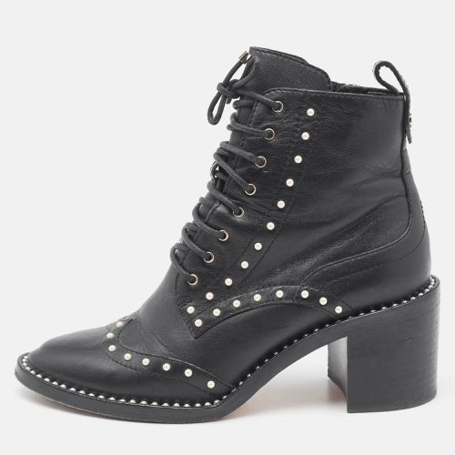 Leather Studded Ankle Boots Size 36.5 - Jimmy Choo - Modalova