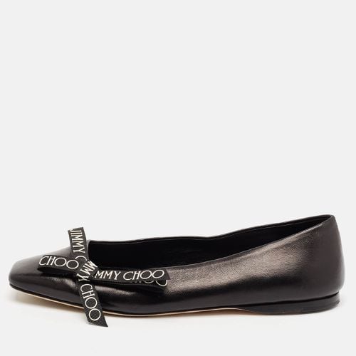 Leather Bow Veda Ballet Flats Size 36 - Jimmy Choo - Modalova