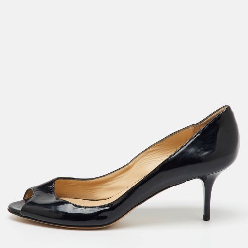 Patent Leather Peep Toe Pumps Size 37.5 - Jimmy Choo - Modalova