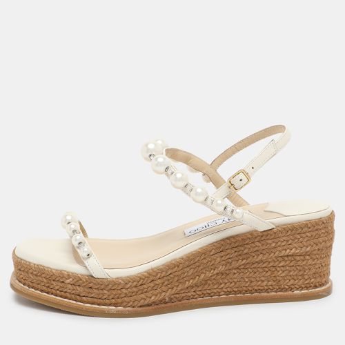 Leather Amatuss Espadrille Sandals Size 37.5 - Jimmy Choo - Modalova