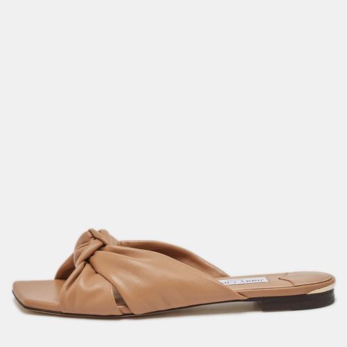 Leather Avenue Flat Sandals Size 41 - Jimmy Choo - Modalova