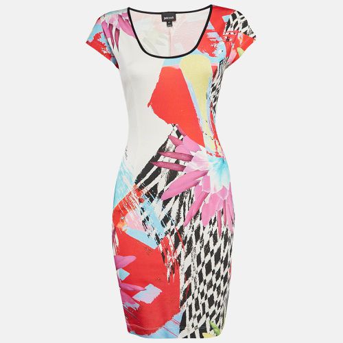 Printed Jersey Mini Dress S - Just Cavalli - Modalova