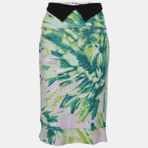 Printed Jersey Midi Skirt XL - Just Cavalli - Modalova