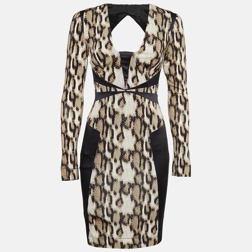 Snake Skin Print Jersey Midi Dress S - Just Cavalli - Modalova