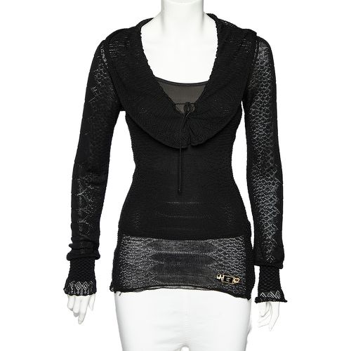 Perforated Knit Top M - Just Cavalli - Modalova