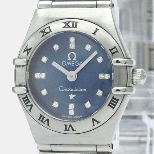 Stainless Steel Constellation 1563.86 Quartz Women's Wristwatch 22 mm - Omega - Modalova