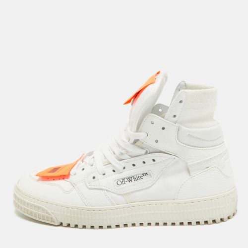 Off- Leather and Canvas 3.0 Off Court Sneakers Size 39 - Off-White - Modalova