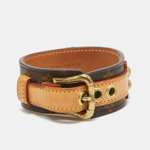 Theda Canvas Leather Tone Bracelet - Louis Vuitton - Modalova