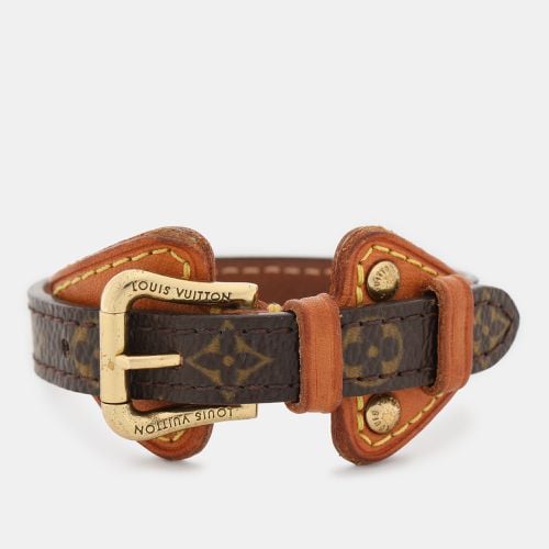 Monogram Canvas and Leather Theda Bracelet - Louis Vuitton - Modalova