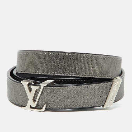 Black Leather LV Initiales 20MM Belt 80 CM - Louis Vuitton - Modalova