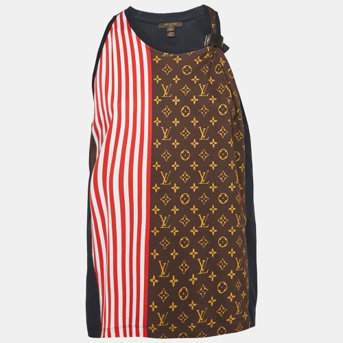 Monogram Print & Striped Tank Top XL - Louis Vuitton - Modalova