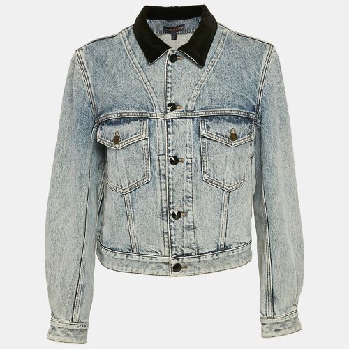 Velvet Accent Denim Jacket S - Louis Vuitton - Modalova