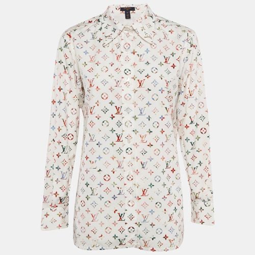 Multicolor LV Monogram Print Cotton Shirt S - Louis Vuitton - Modalova