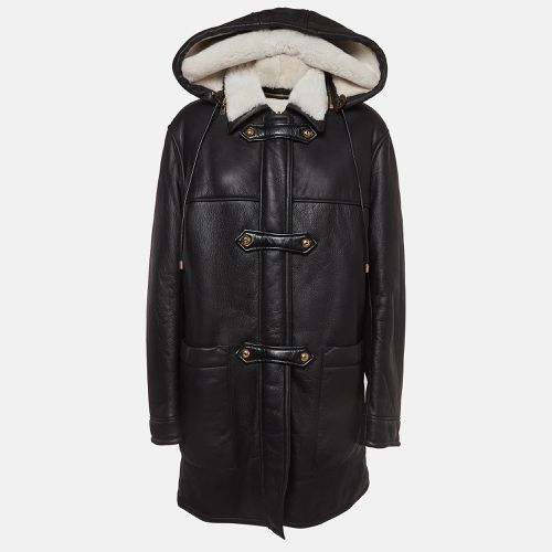 Shearling and Napa Leather Duffle Pea Coat M - Louis Vuitton - Modalova