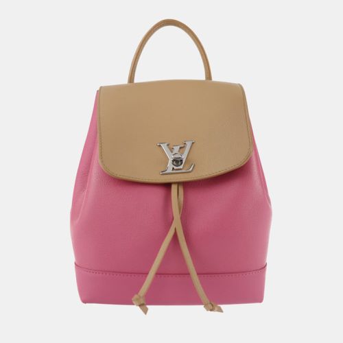 Leather Lockme Backpack - Louis Vuitton - Modalova