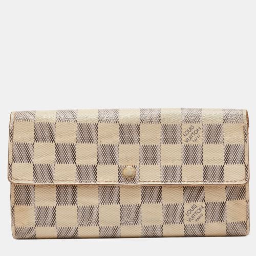 Damier Azur Canvas Sarah Wallet - Louis Vuitton - Modalova