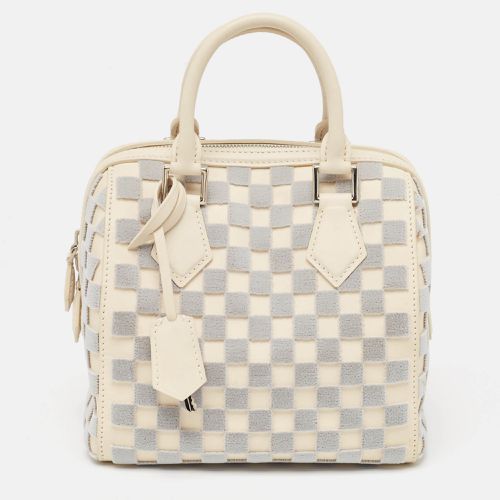 Off White/ Damier Cubic Speedy Cube PM Bag - Louis Vuitton - Modalova