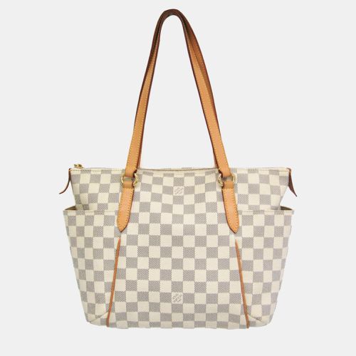 White Damier Azur Totally PM Tote Bag - Louis Vuitton - Modalova