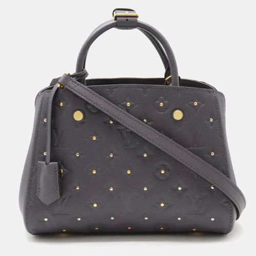 Studded Monogram Empreinte Leather BB Montaigne Satchel Bag - Louis Vuitton - Modalova