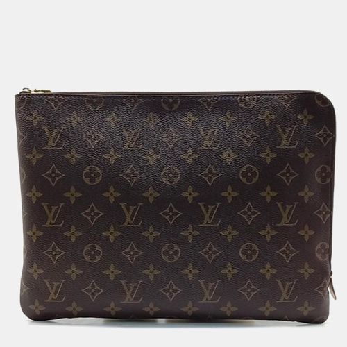 Coated Canvas Monogram Poche Documents - Louis Vuitton - Modalova