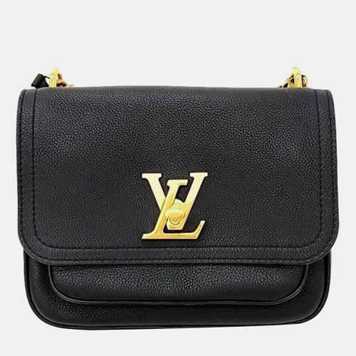 Leather Lock Me Chain PM Handbag - Louis Vuitton - Modalova