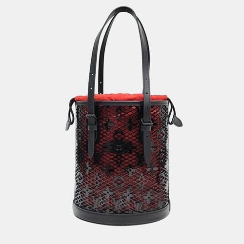 Leather Lace Bucket PM Bag - Louis Vuitton - Modalova