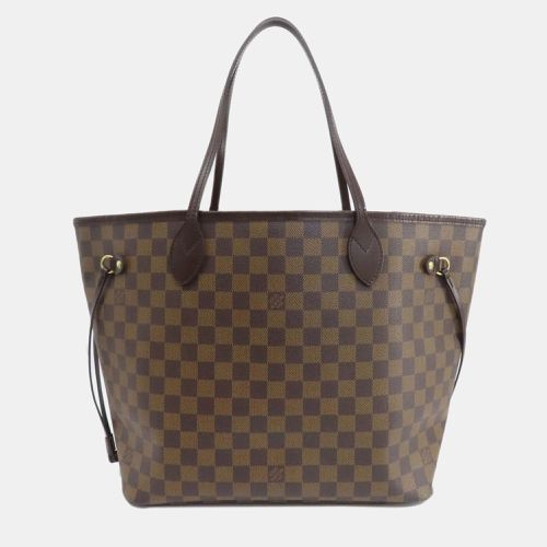 Damier Ebene Canvas Neverfull MM Tote Bag - Louis Vuitton - Modalova