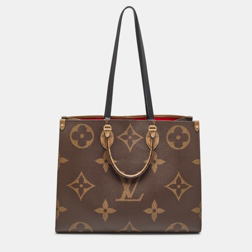 Reverse Monogram Giant Canvas Onthego GM Bag - Louis Vuitton - Modalova