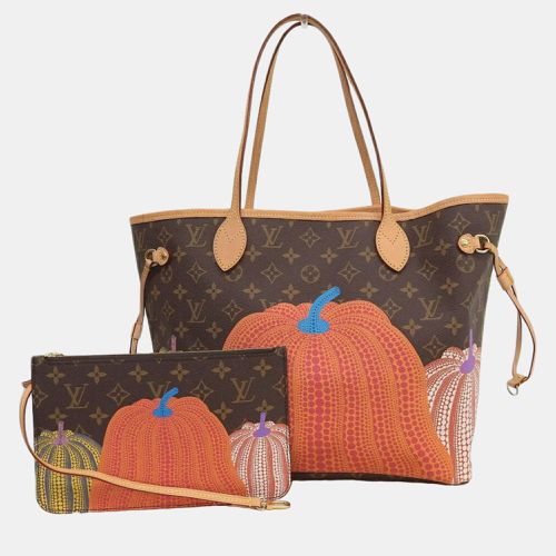 Monogram Canvas Pumpkin Dots Neverfull MM Tote Bag - Louis Vuitton - Modalova