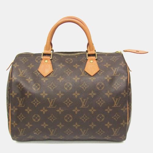 Canvas Monogram 30 Speedy Satchel Bag - Louis Vuitton - Modalova