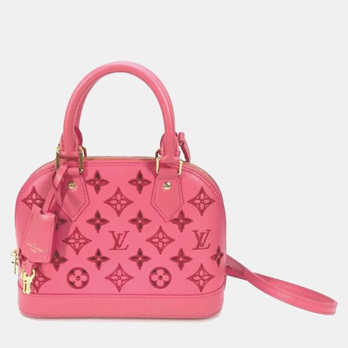 Monogram Leather LV Broderie Alma BB Satchel Bag - Louis Vuitton - Modalova