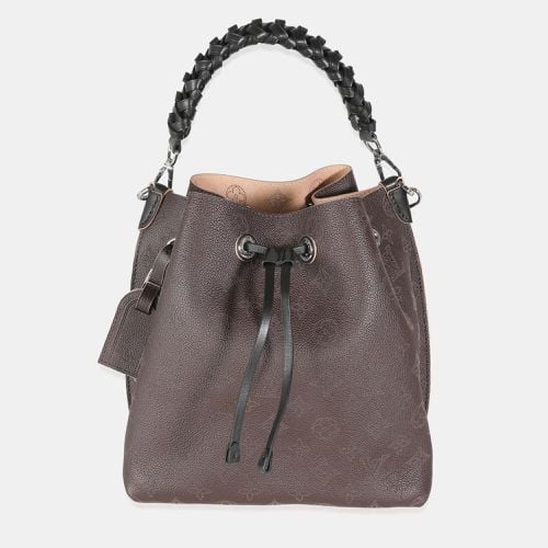 Chocolate Monogram Mahina Leather Muria Shoulder Bag - Louis Vuitton - Modalova