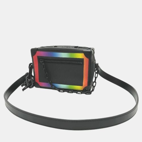 Taiga Leather Rainbow Soft Trunk Shoulder Bag - Louis Vuitton - Modalova