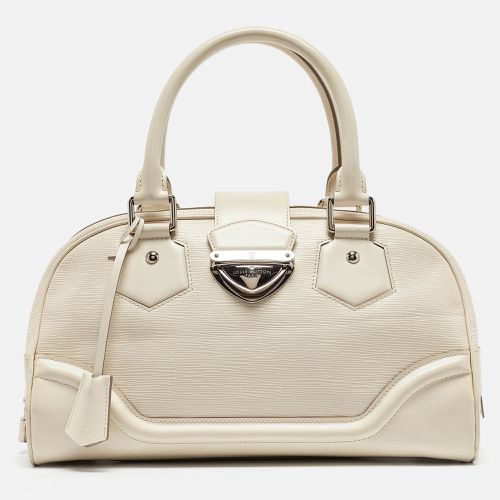 Ivory Epi Leather Montaigne GM Bag - Louis Vuitton - Modalova