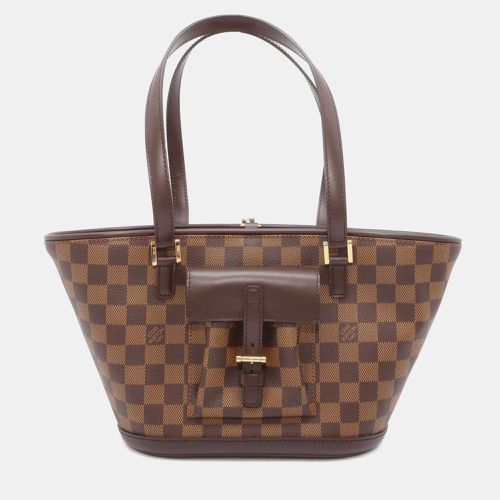 Damier Ebene Manosque PM Shoulder Bag - Louis Vuitton - Modalova