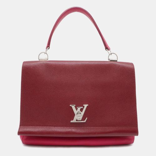 Fuchsia/Flamme Leather Lockme II Top Handle Bag - Louis Vuitton - Modalova