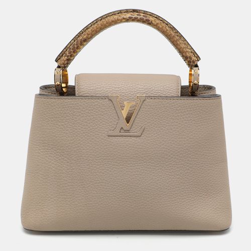 Leather and Python Capucines BB Bag - Louis Vuitton - Modalova